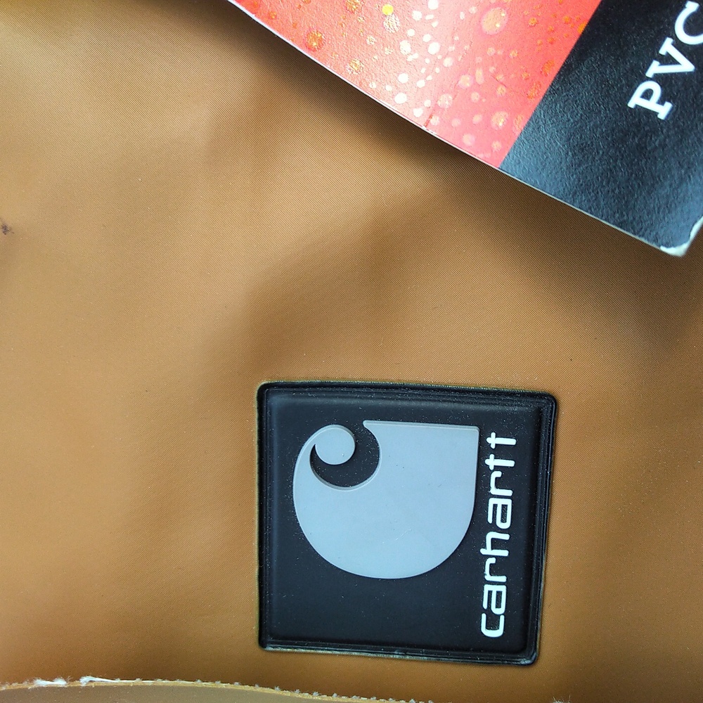 New with tags Carhartt pvc rainwear overalls bib